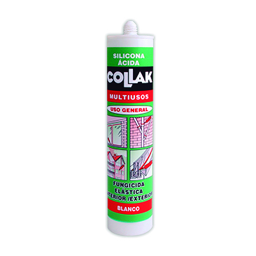 COLLAK 40601 SILICONA FUNGICIDATRANSPARENT 280 ml